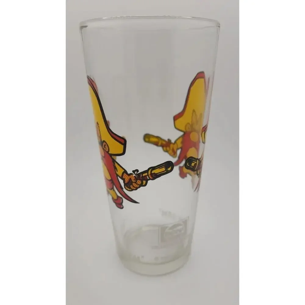 1973 Warner Bros.‎ Inc Looney Tunes Pepsi Glass - Yosemite Sam W4